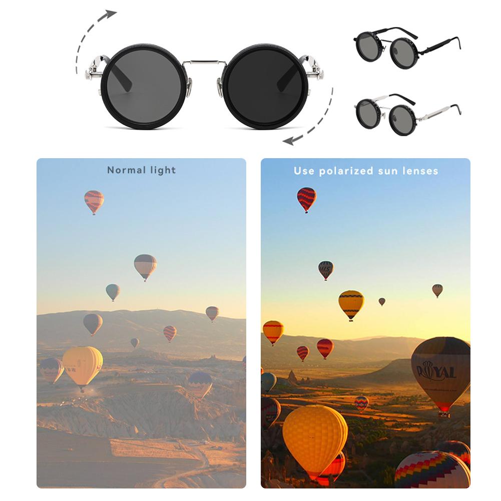 Adjustable ND Polarized Sungla - Sunglasses Aviator Polarized บทวิจารณ์และราคา