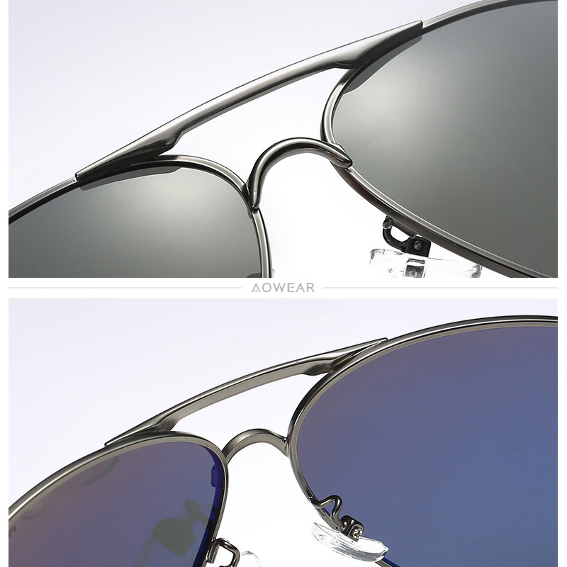 AOWEAR Men's Aviation Sunglass - Sunglasses Aviator Polarized บทวิจารณ์และราคา