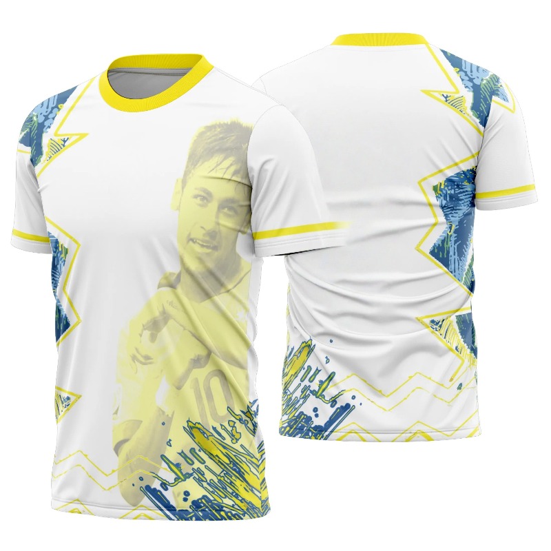 Summer Brazil Neymar No.10 Gra - Tee Graphic Print บทวิจารณ์และราคา