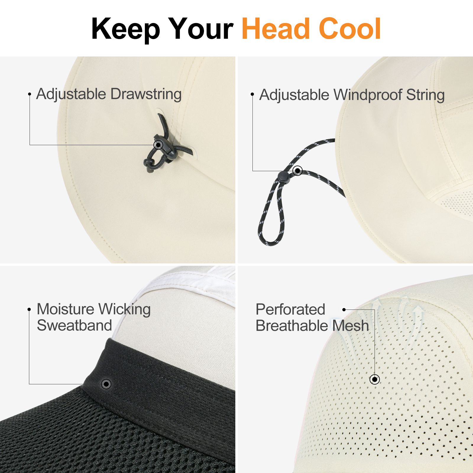 FEINION Women's Lightweight Su - Packable Hat Nylon บทวิจารณ์และราคา