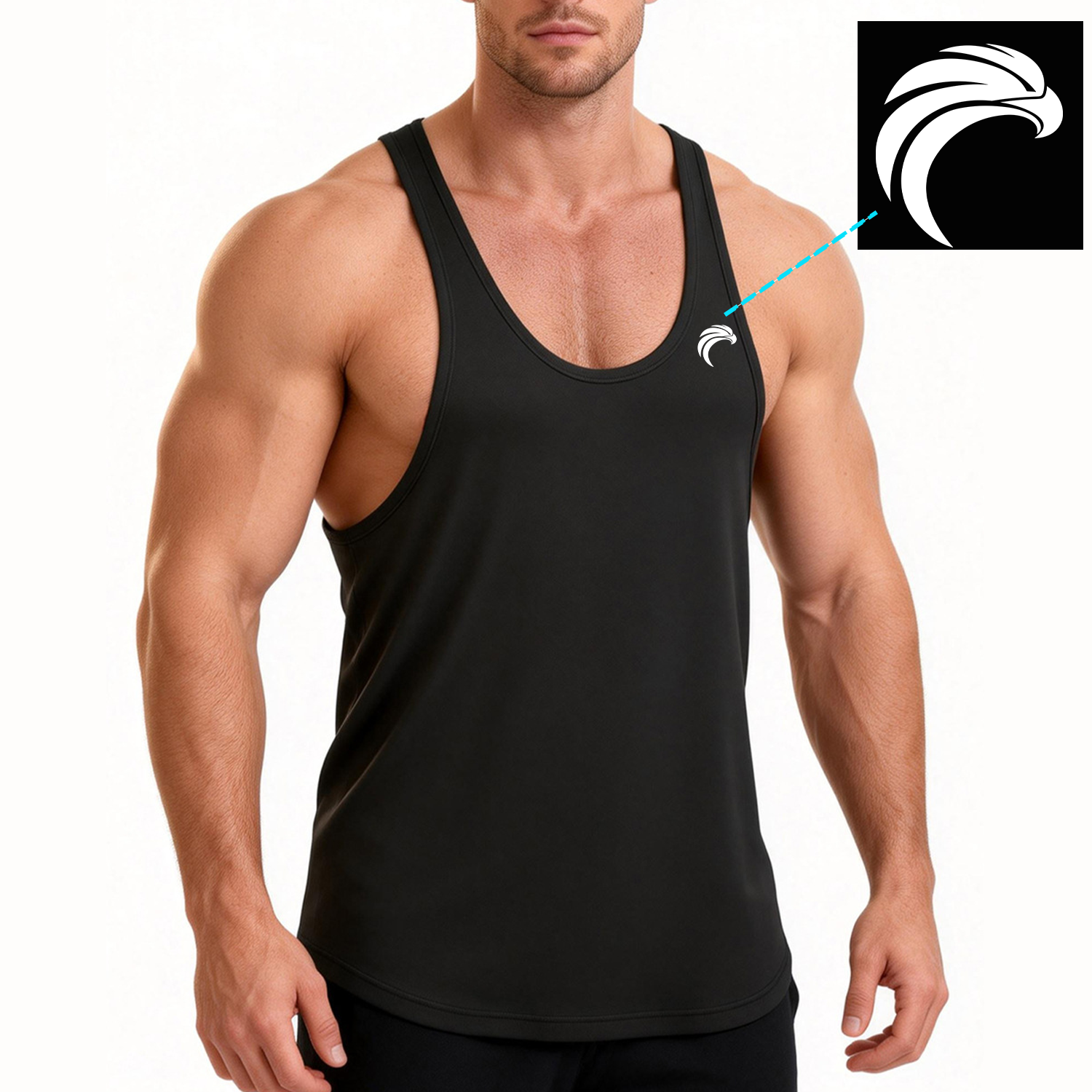 Men's Gym Tank Tops Quick Dry  - Tank Top Muscle บทวิจารณ์และราคา