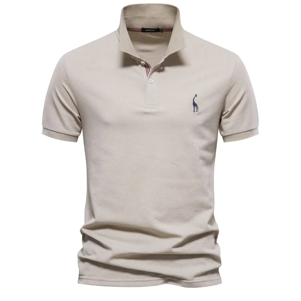 Summer High-quality Cross-bord - Polo Shirt Pique บทวิจารณ์และราคา