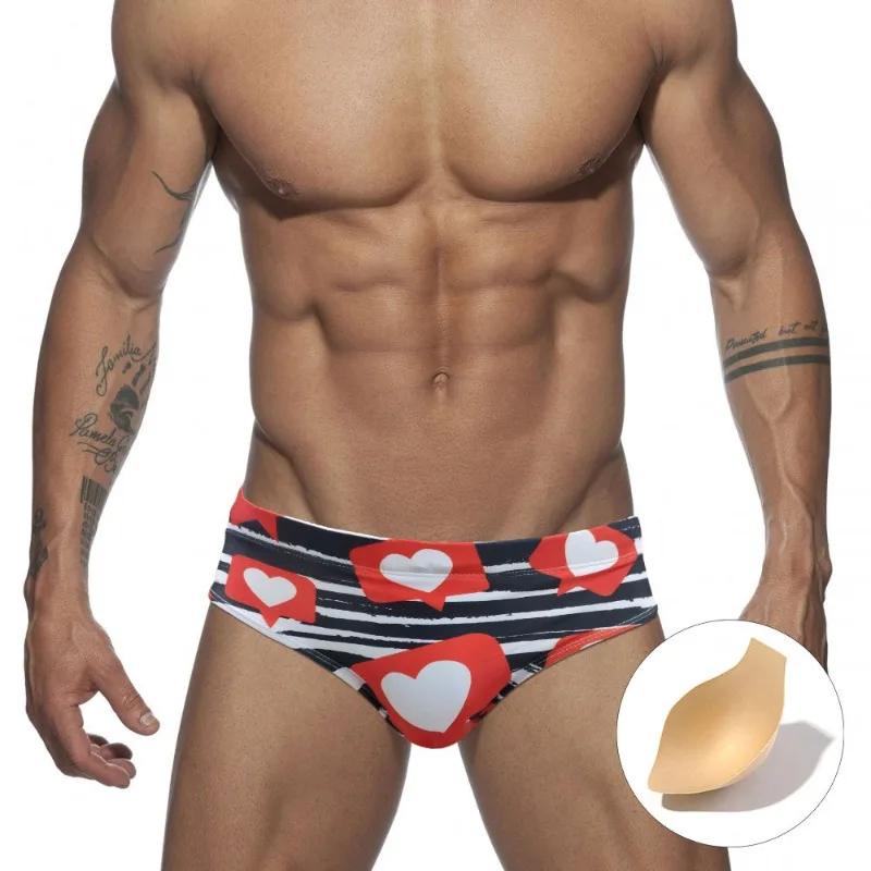 Men Swimming Trunks Push Pad S - Trunks Board Surf บทวิจารณ์และราคา
