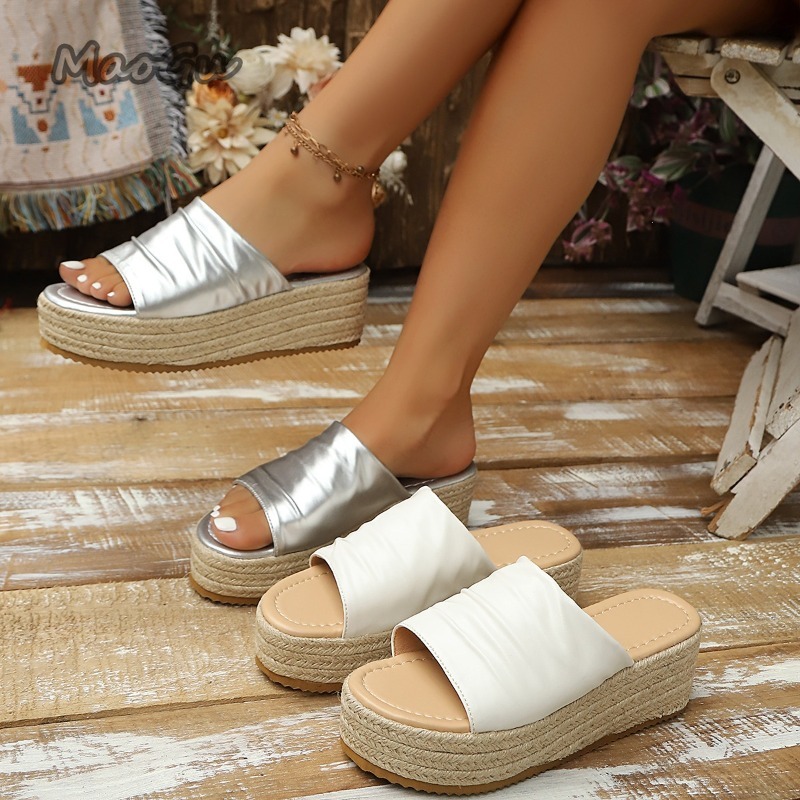 Women's Ruched Espadrille Wedg - Espadrille Slip On บทวิจารณ์และราคา
