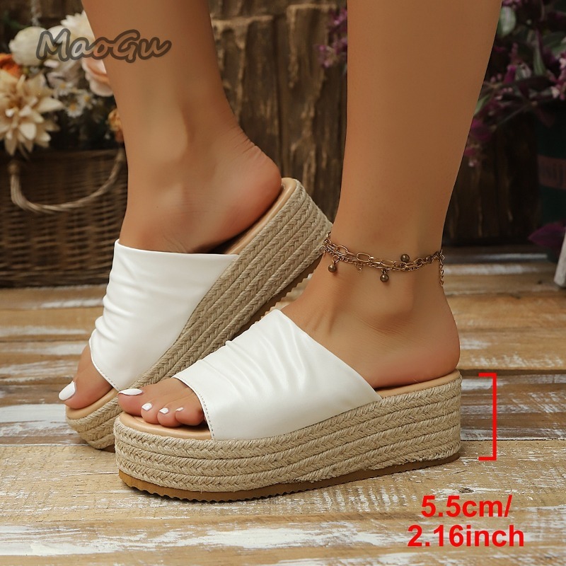Women's Ruched Espadrille Wedg - Espadrille Slip On บทวิจารณ์และราคา