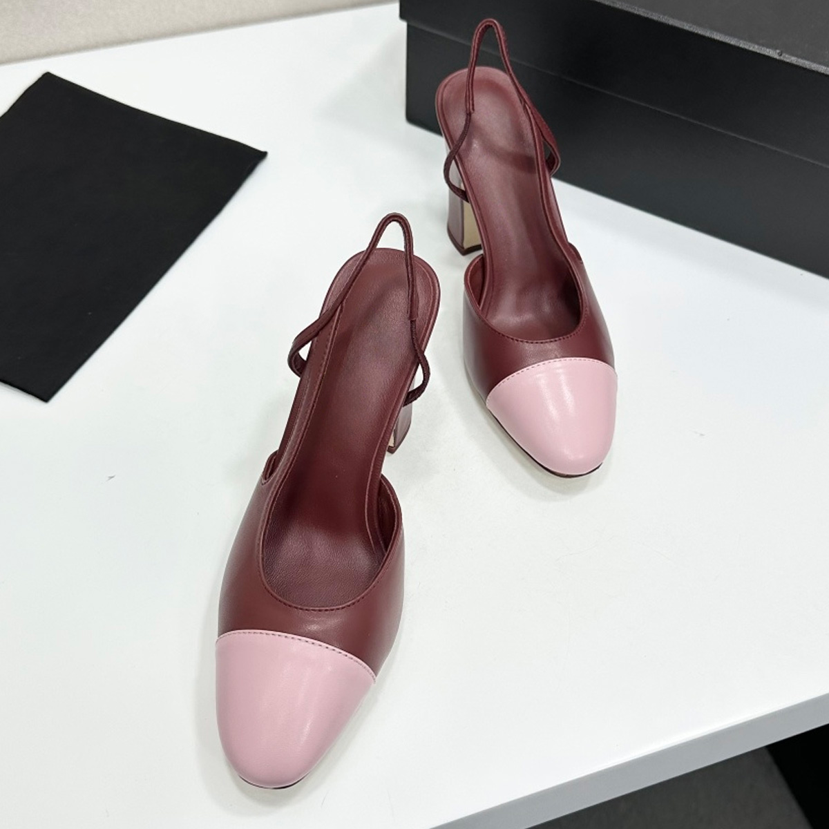 2026 Women's Two-Tone Slingbac - Casual Sandal Leather บทวิจารณ์และราคา