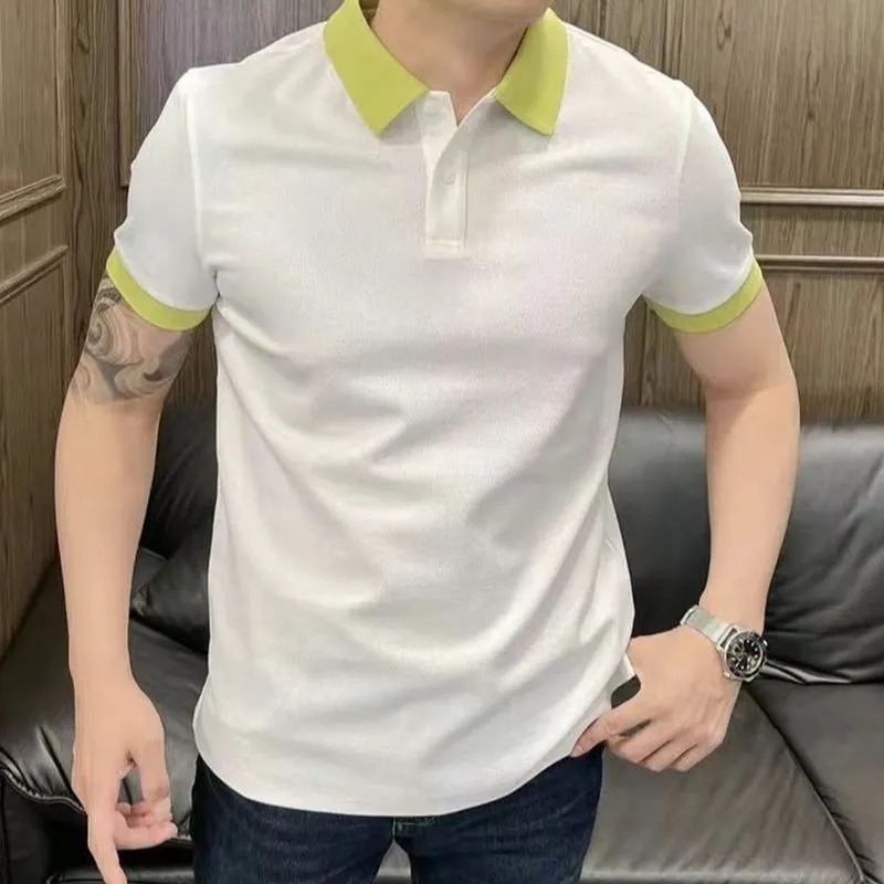 Men's Plus Size Pique Polo Shi - Polo Shirt Pique บทวิจารณ์และราคา