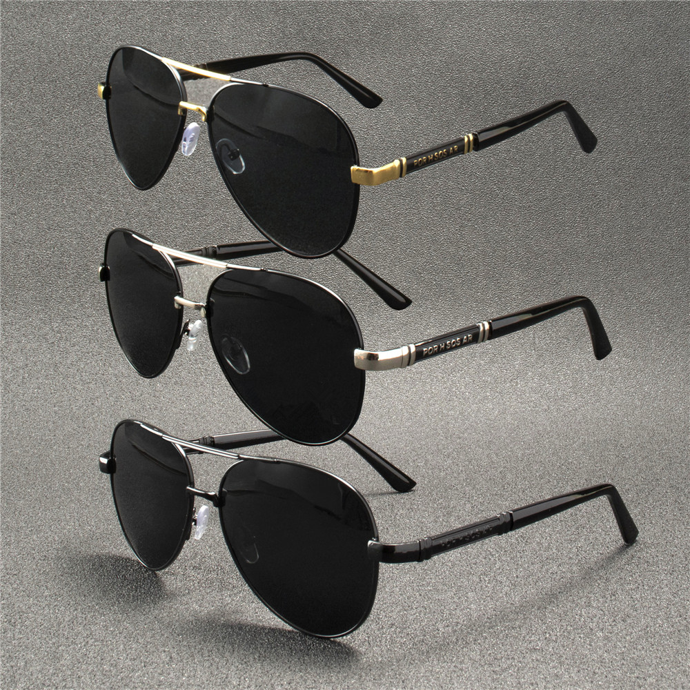 3PCS Polarized Sunglasses Men  - Sunglasses Aviator Polarized บทวิจารณ์และราคา