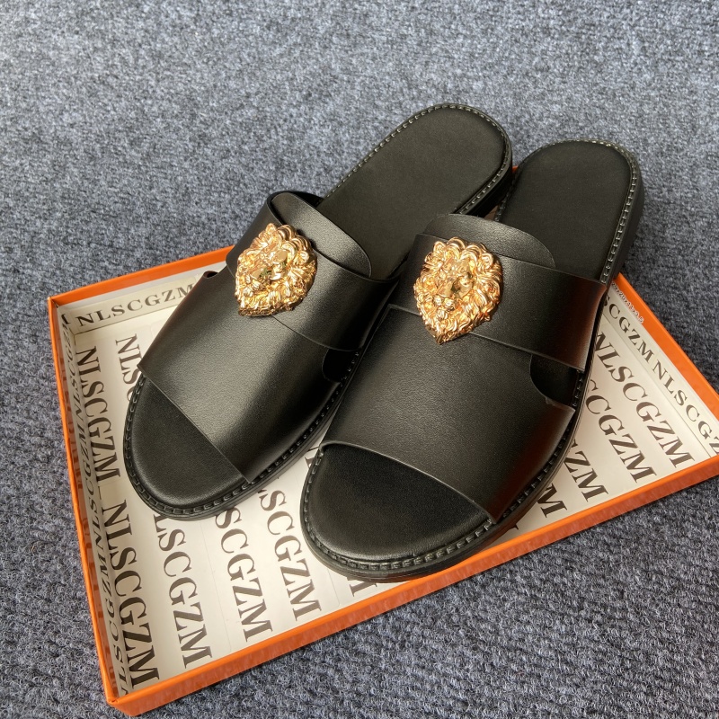 size 38-48 original shoes bran - Flip Flop Leather Men บทวิจารณ์และราคา