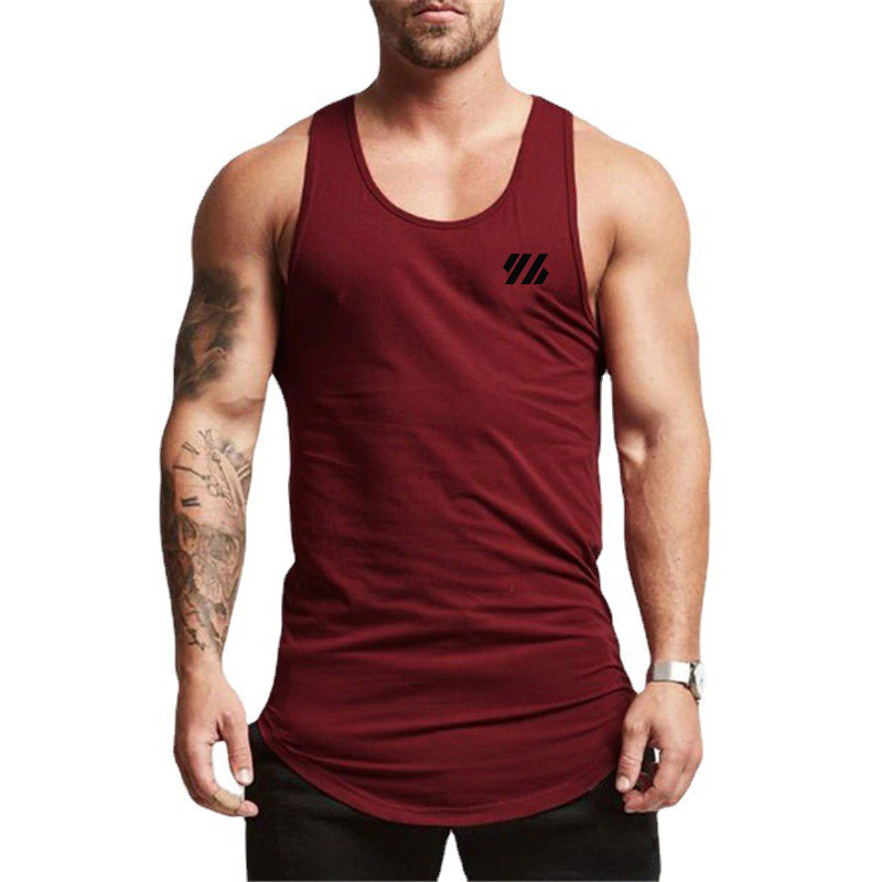 Gym Bodybuilding Casual Tank T - Tank Top Muscle บทวิจารณ์และราคา