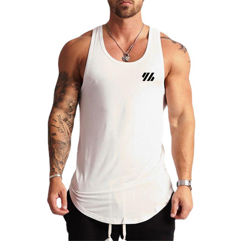 Gym Bodybuilding Casual Tank T - Tank Top Muscle บทวิจารณ์และราคา