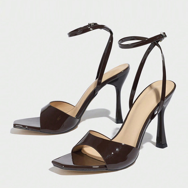 Liyke New Fashion Square Open  - Casual Sandal Leather บทวิจารณ์และราคา