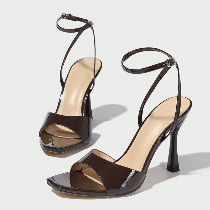 Liyke New Fashion Square Open  - Casual Sandal Leather บทวิจารณ์และราคา