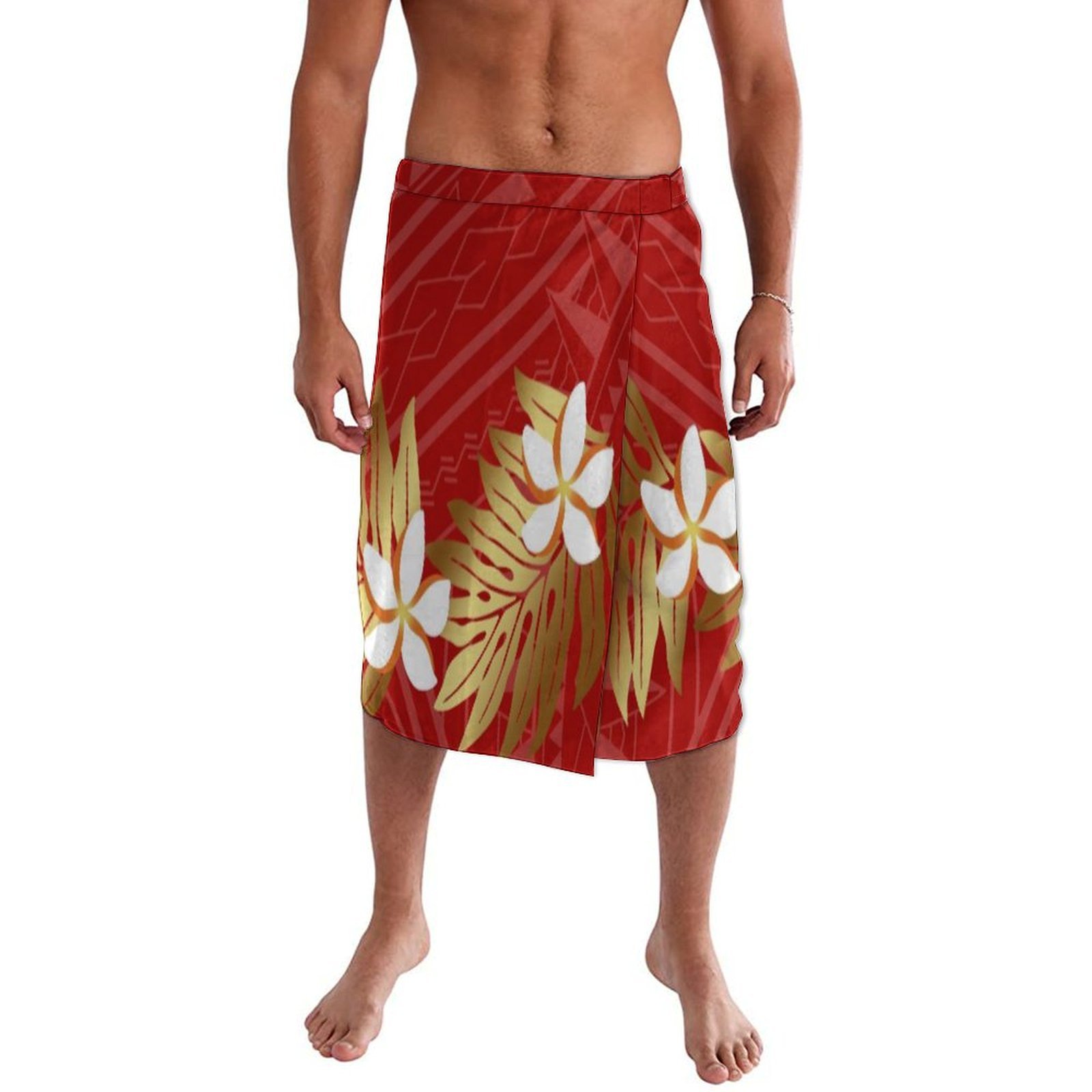 Polynesian Island Customized M - Sarong Men Wrap บทวิจารณ์และราคา