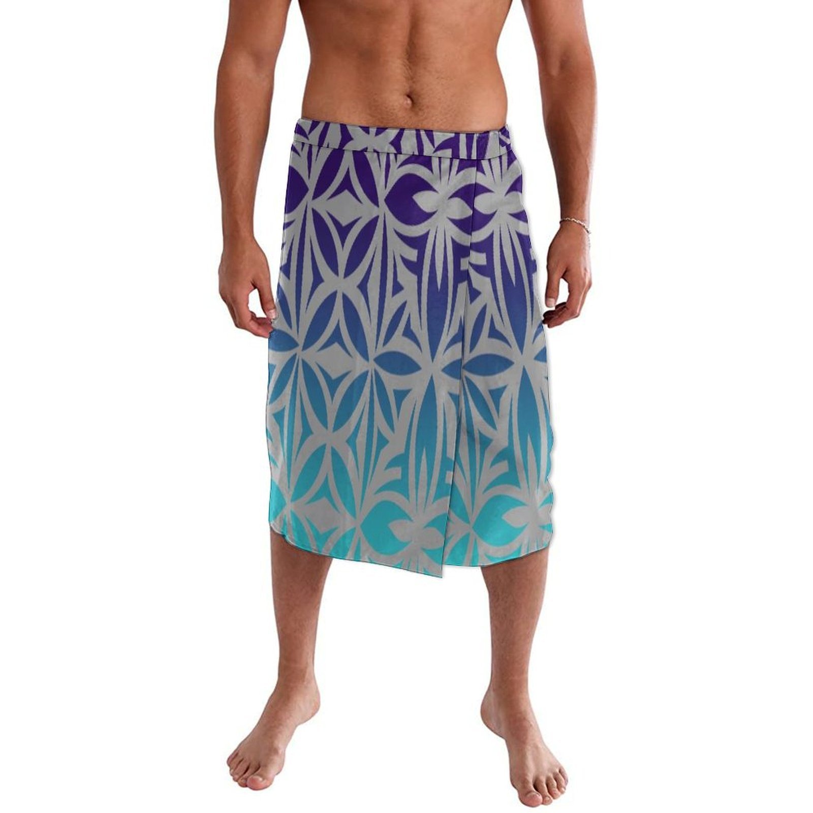 Polynesian Island Customized M - Sarong Men Wrap บทวิจารณ์และราคา