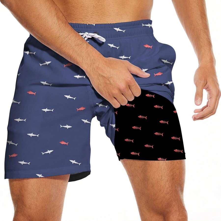 Mens Quick Dry Swim Trunks Wit - Swim Trunk Quick Dry บทวิจารณ์และราคา