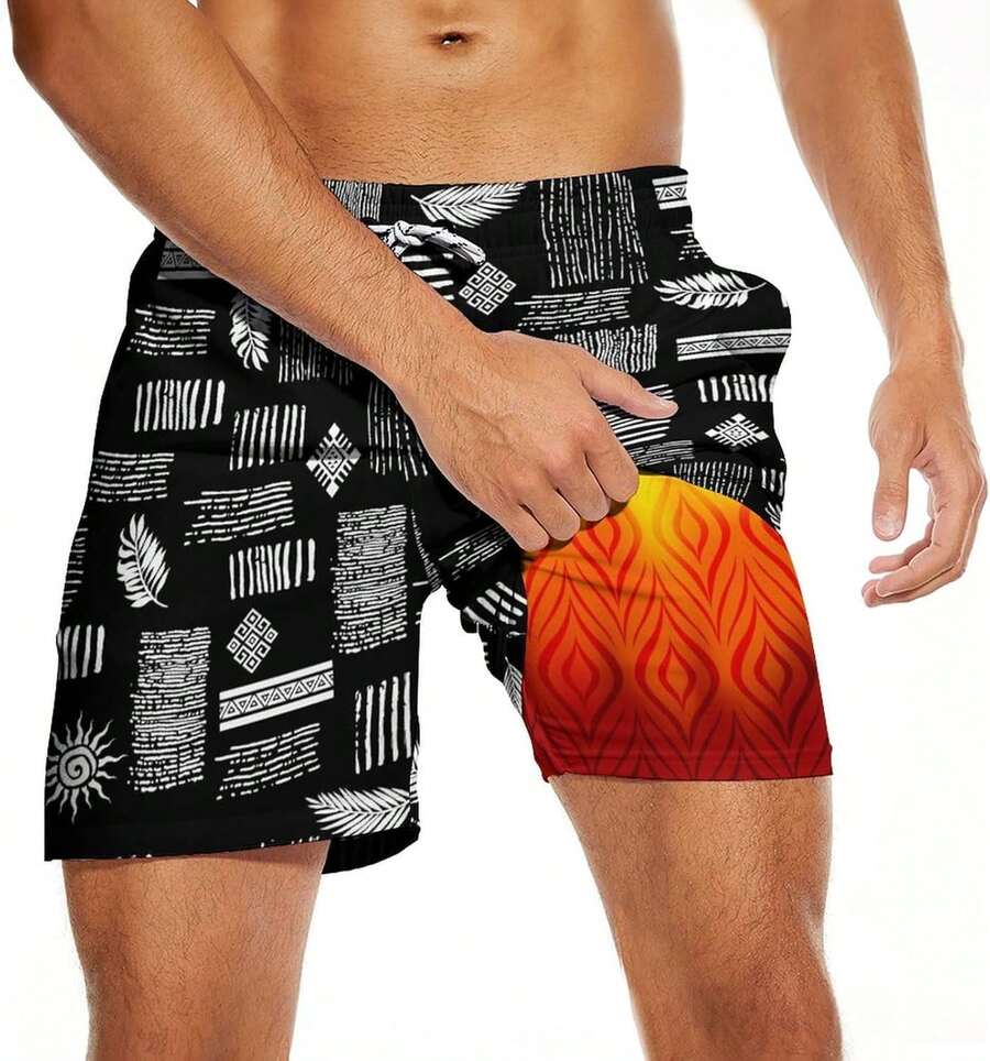 Mens Quick Dry Swim Trunks Wit - Swim Trunk Quick Dry บทวิจารณ์และราคา