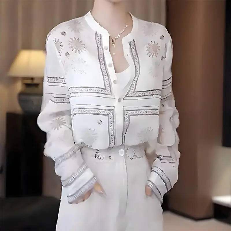 Women New Design Loose Tempera - Resort Shirt Floral บทวิจารณ์และราคา