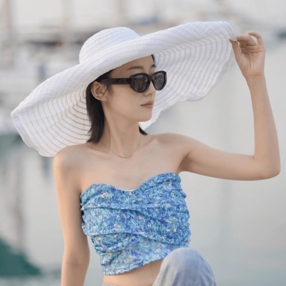 Packable Bowknot DIY Moldable  - Packable Hat Nylon บทวิจารณ์และราคา