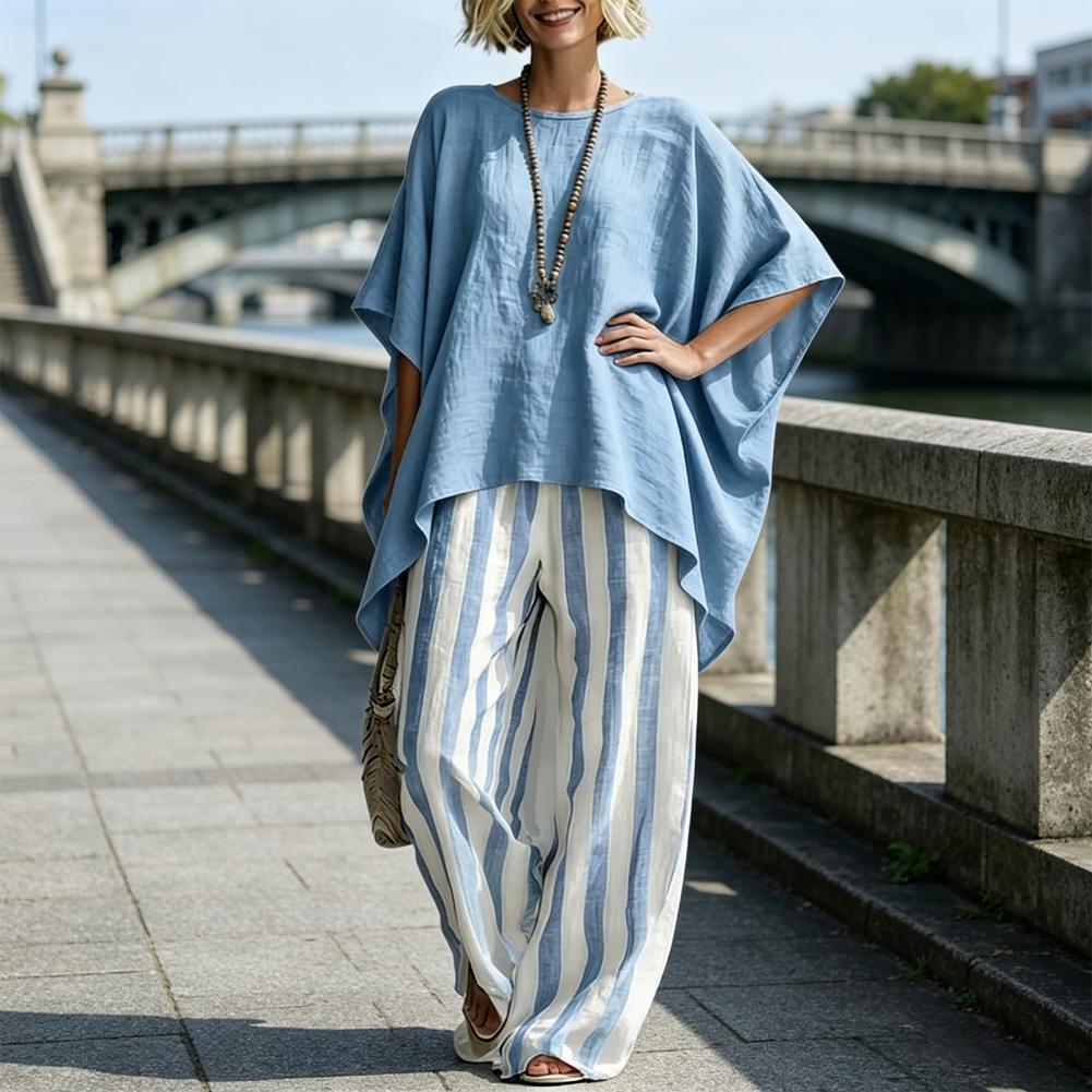 Cotton Linen Women T-shirt Pan - Linen Shirt Breathable บทวิจารณ์และราคา