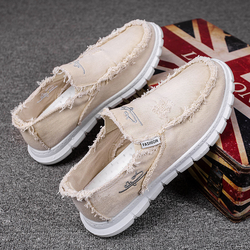 Canvas Shoes For Mens Summer B - Espadrille Slip On บทวิจารณ์และราคา