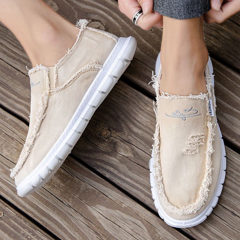 Canvas Shoes For Mens Summer B - Espadrille Slip On บทวิจารณ์และราคา