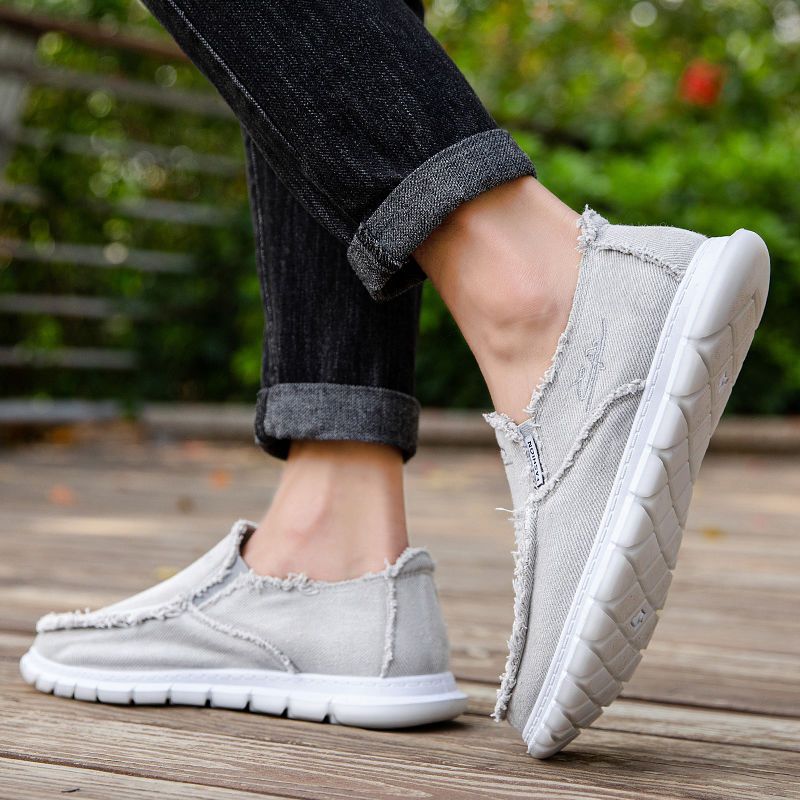 Canvas Shoes For Mens Summer B - Espadrille Slip On บทวิจารณ์และราคา