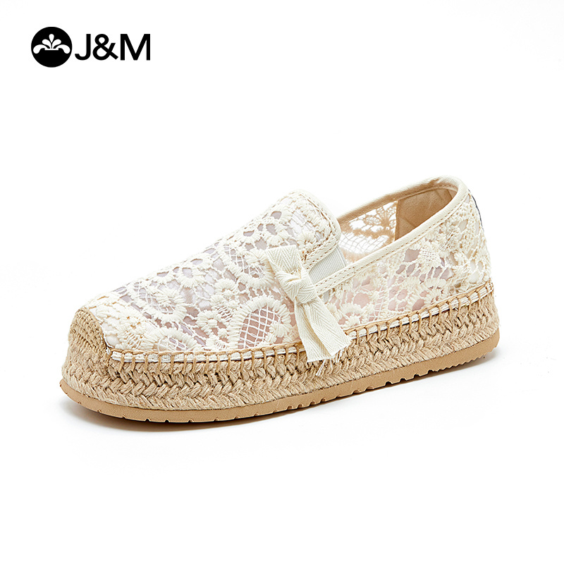 Joy&Mario Platform Women Loafe - Espadrille Slip On บทวิจารณ์และราคา