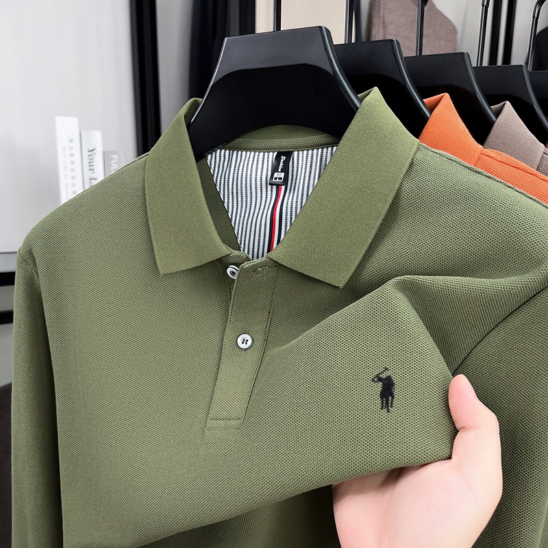 100% pure cotton 2026 Spring a - Polo Shirt Pique บทวิจารณ์และราคา