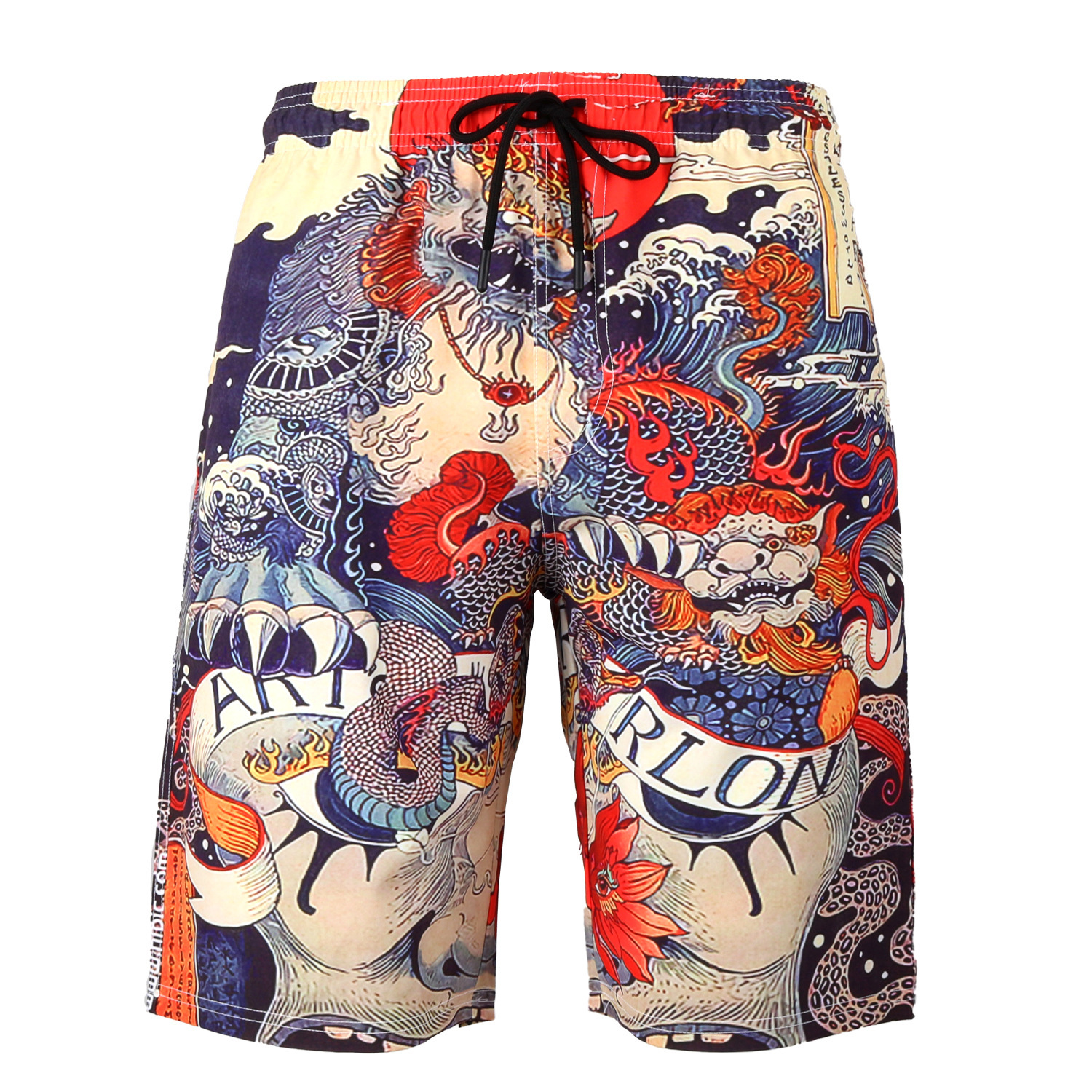 Men Swimming Shorts Swimwear S - Trunks Board Surf บทวิจารณ์และราคา