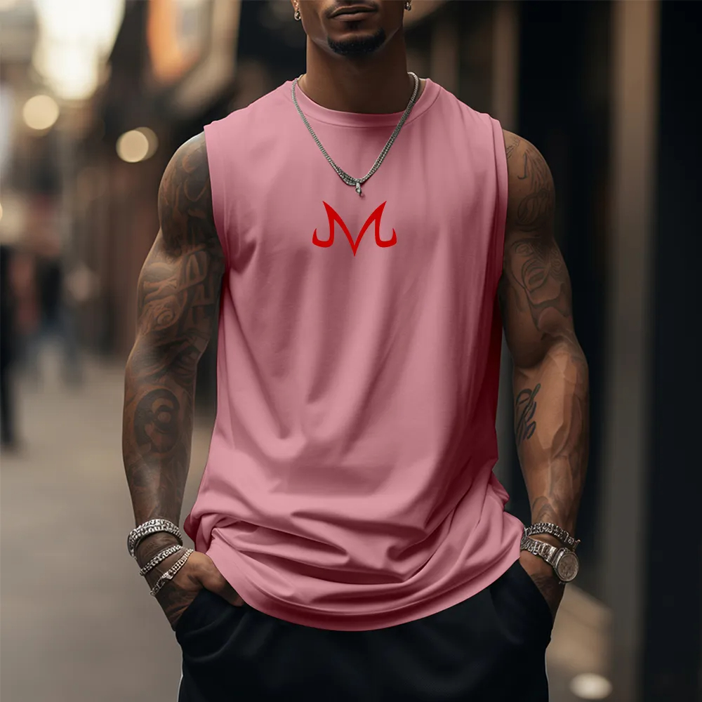 Majin Buu Dragon Ball Anime Pr - Tank Top Muscle บทวิจารณ์และราคา