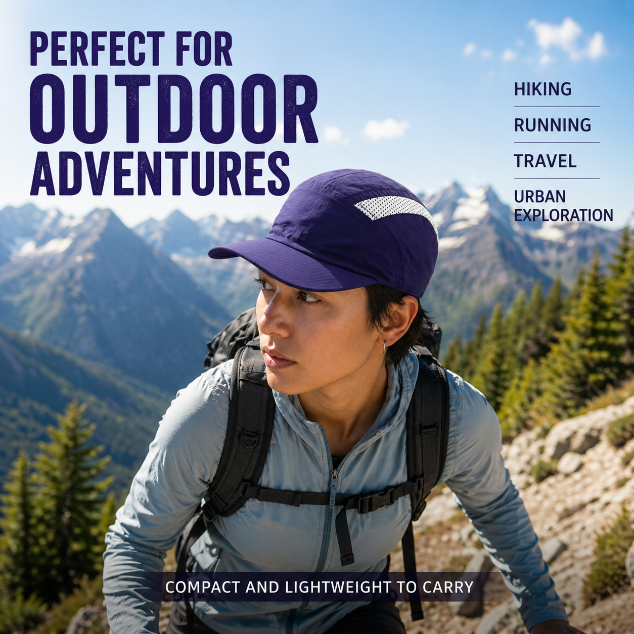 Quick Dry Running Cap Men Wome - Packable Hat Nylon บทวิจารณ์และราคา