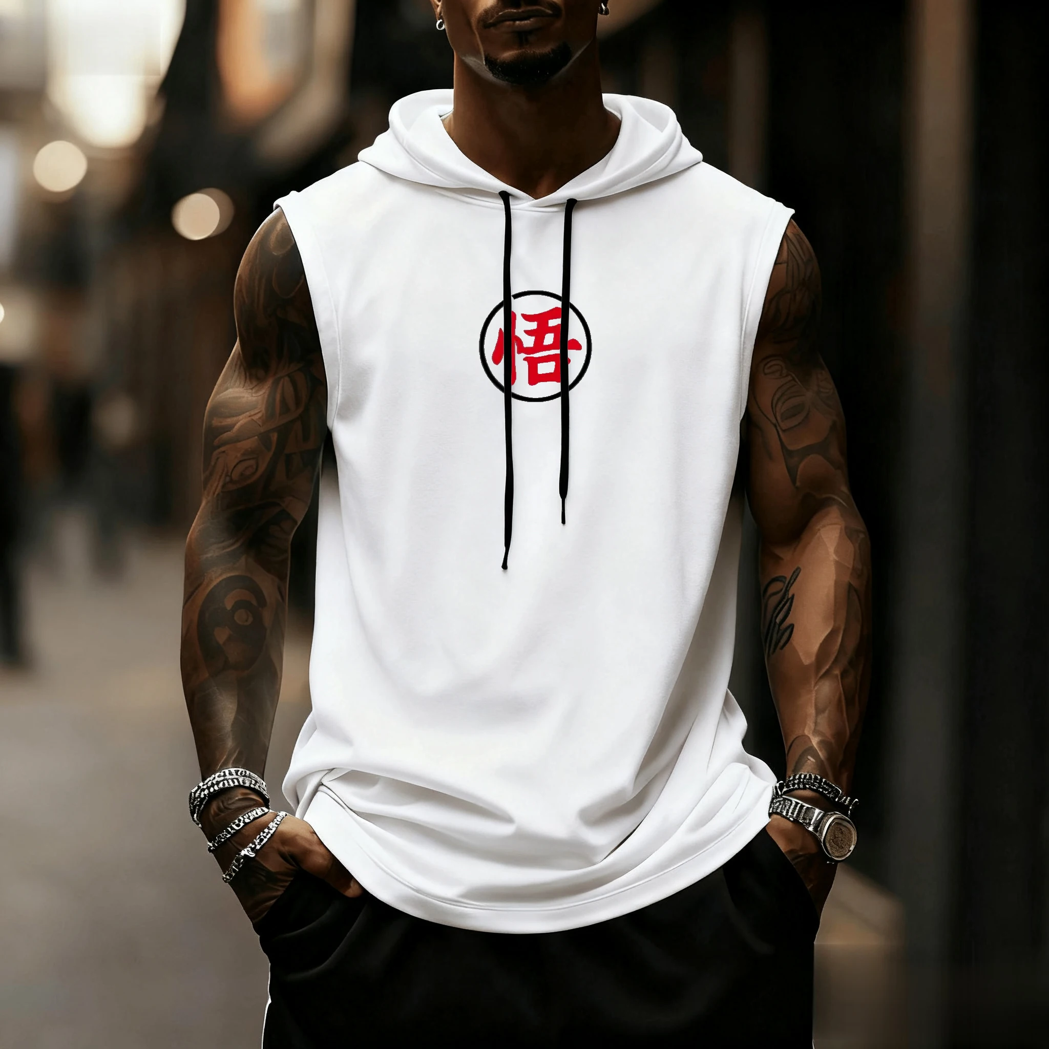 Dragon Ball Goku Anime Men Tan - Tank Top Muscle บทวิจารณ์และราคา