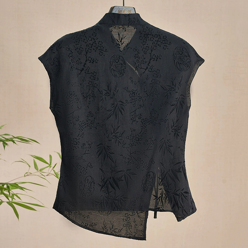 Retro Thin Shirt New Chinese S - Shirt Camp Collar บทวิจารณ์และราคา