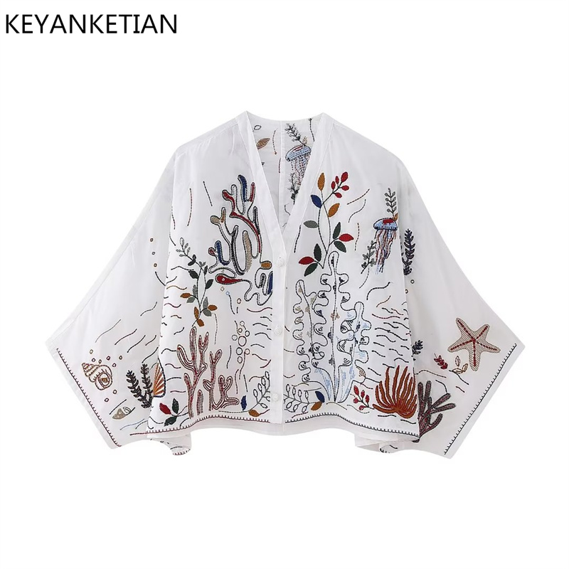 KEYANKETIAN Summer's New Flora - Resort Shirt Floral บทวิจารณ์และราคา
