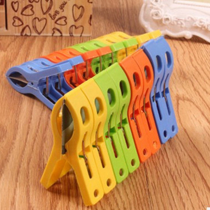 🧫 8ps/set Hanger Clips Large P - Beach Towel Large บทวิจารณ์และราคา