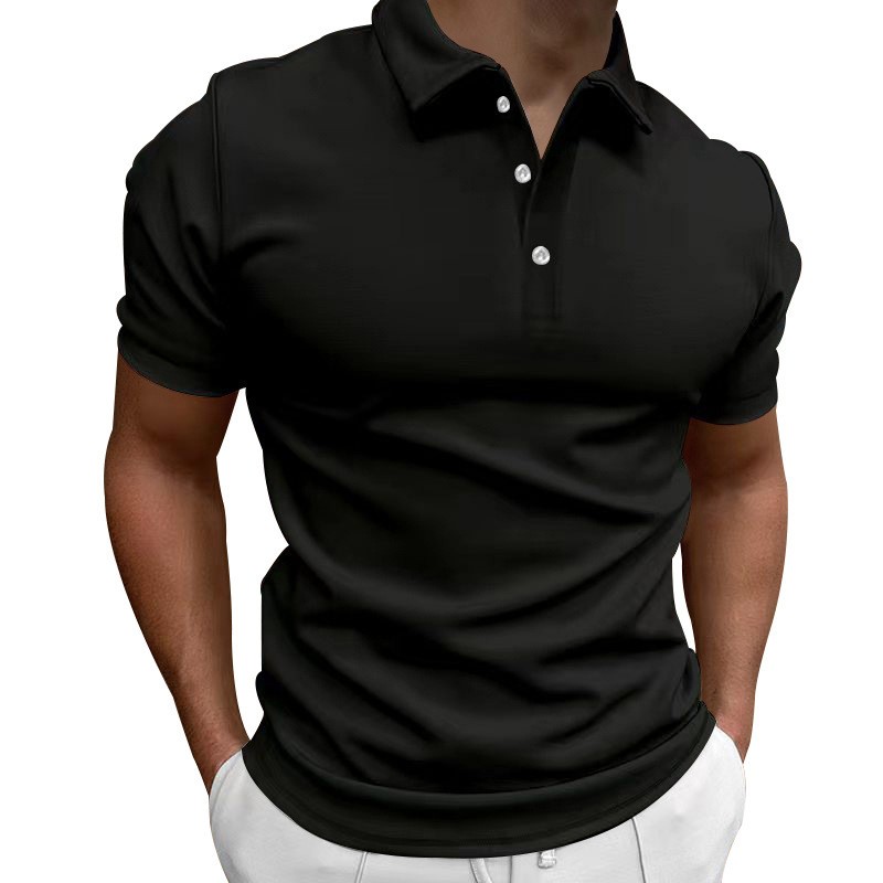 Casual Slim Fit Shirt Short Sl - Polo Shirt Pique บทวิจารณ์และราคา