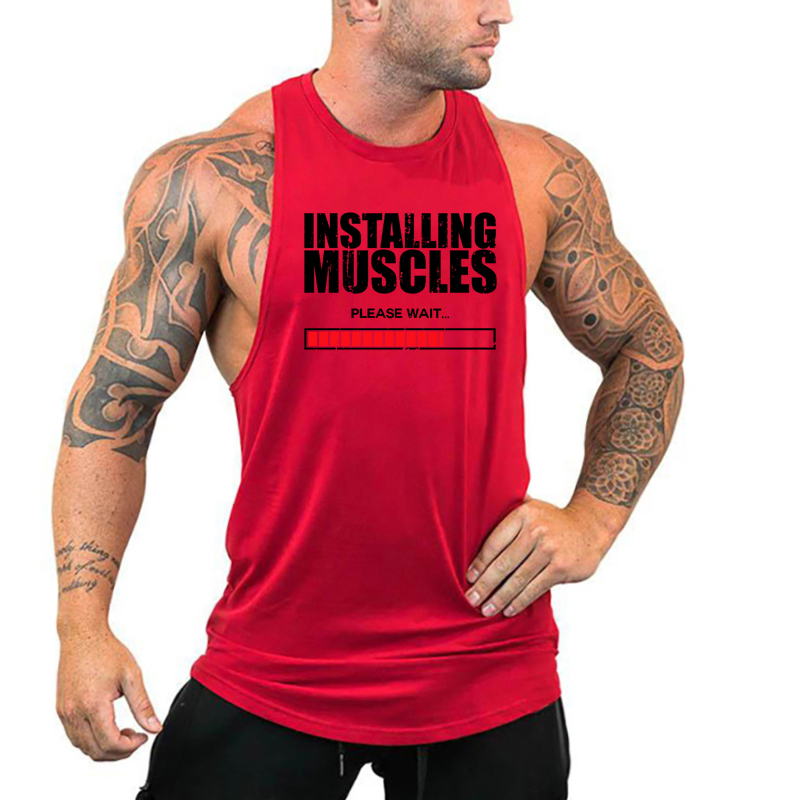 Installing Muscles Please Wait - Tank Top Muscle บทวิจารณ์และราคา