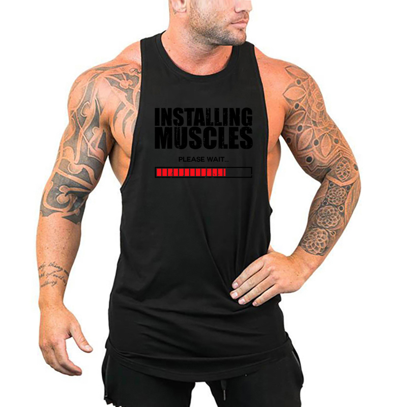 Installing Muscles Please Wait - Tank Top Muscle บทวิจารณ์และราคา