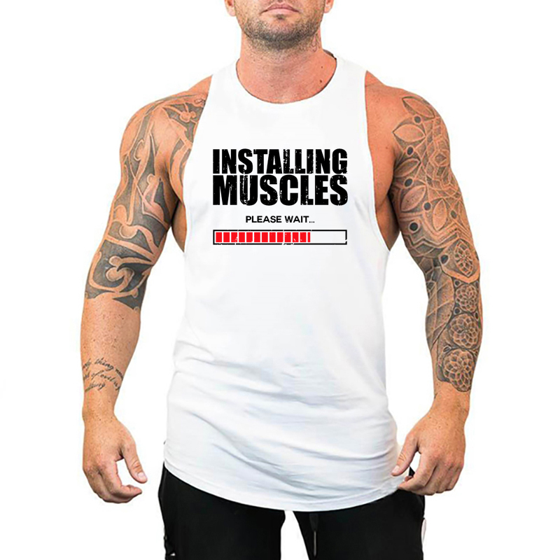 Installing Muscles Please Wait - Tank Top Muscle บทวิจารณ์และราคา