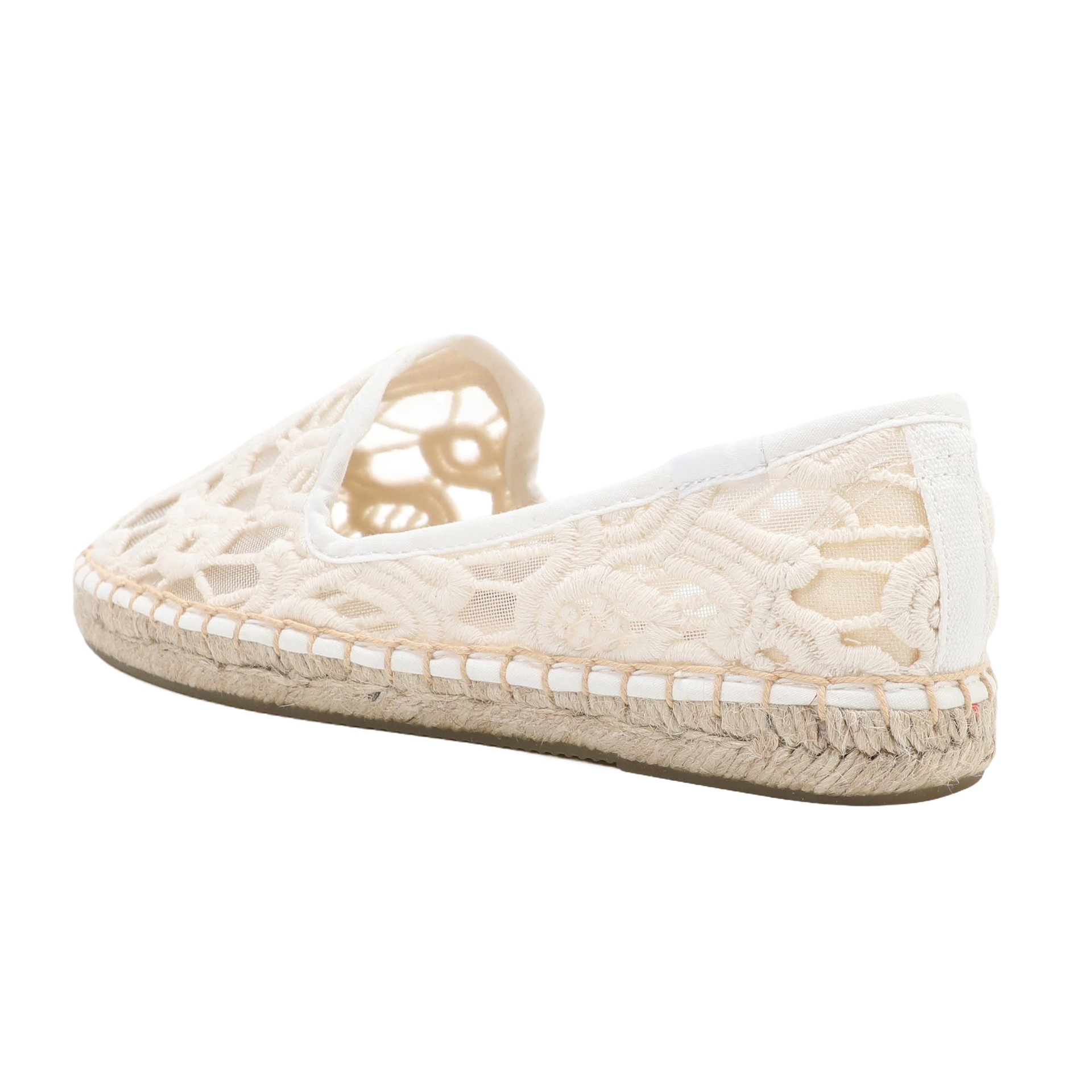 Women Lace Espadrilles Flats S - Espadrille Slip On บทวิจารณ์และราคา