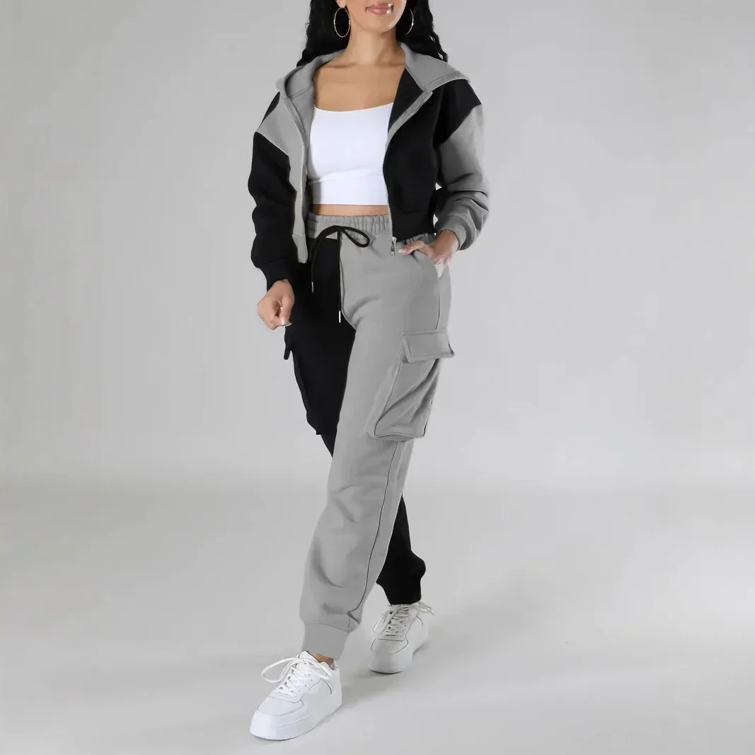 Women Loose Autumn Winter Two  - Short Linen Drawstring บทวิจารณ์และราคา