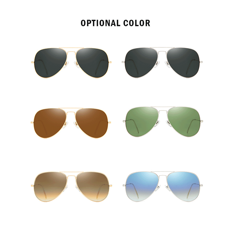 New Fashion Aviation Sunglasse - Sunglasses Aviator Polarized บทวิจารณ์และราคา