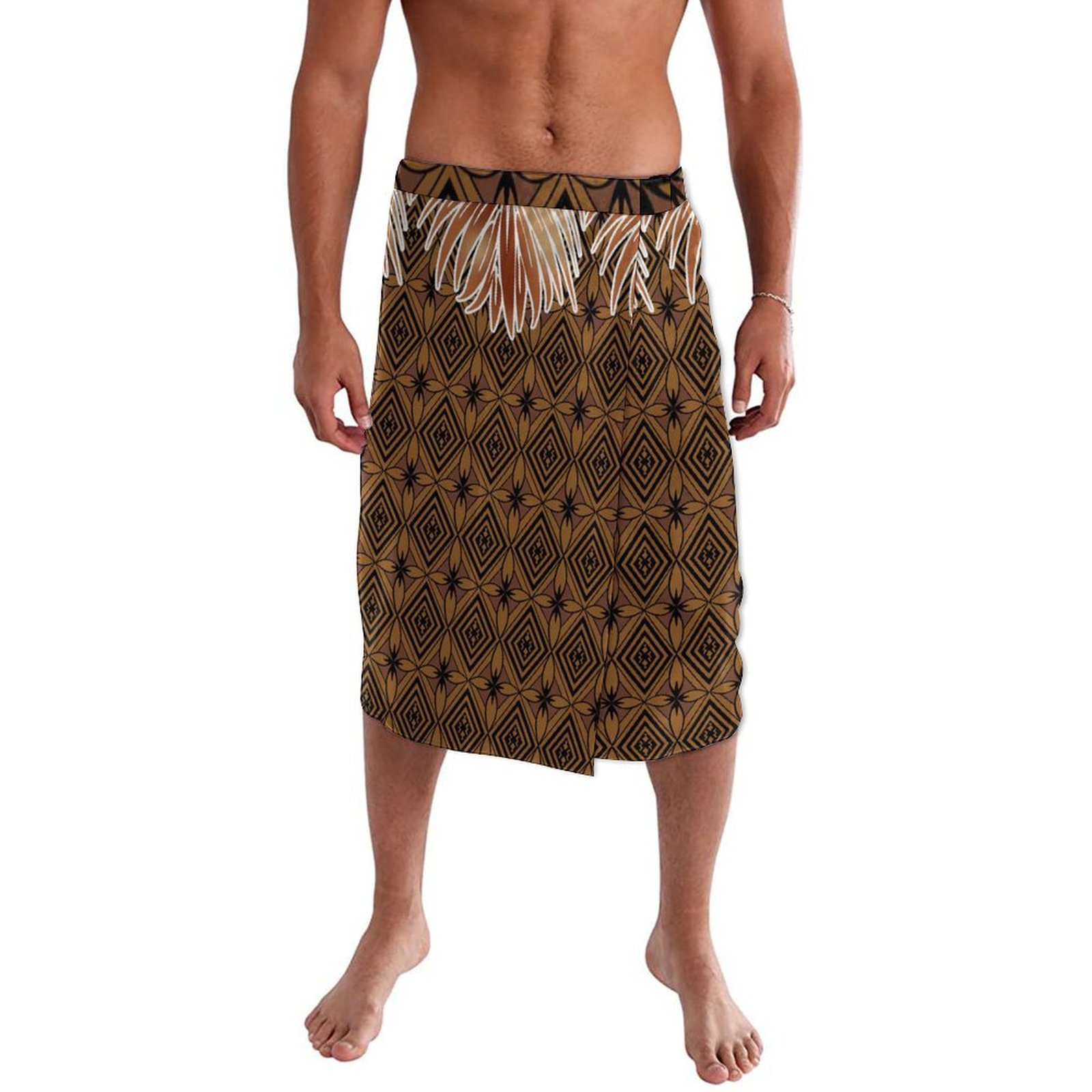 Summer Traditional Tribal Poly - Sarong Men Wrap บทวิจารณ์และราคา