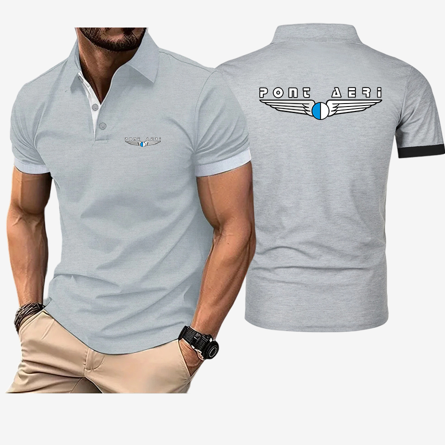 Disco Logo Pont Aeri CH Men's  - Polo Shirt Pique บทวิจารณ์และราคา