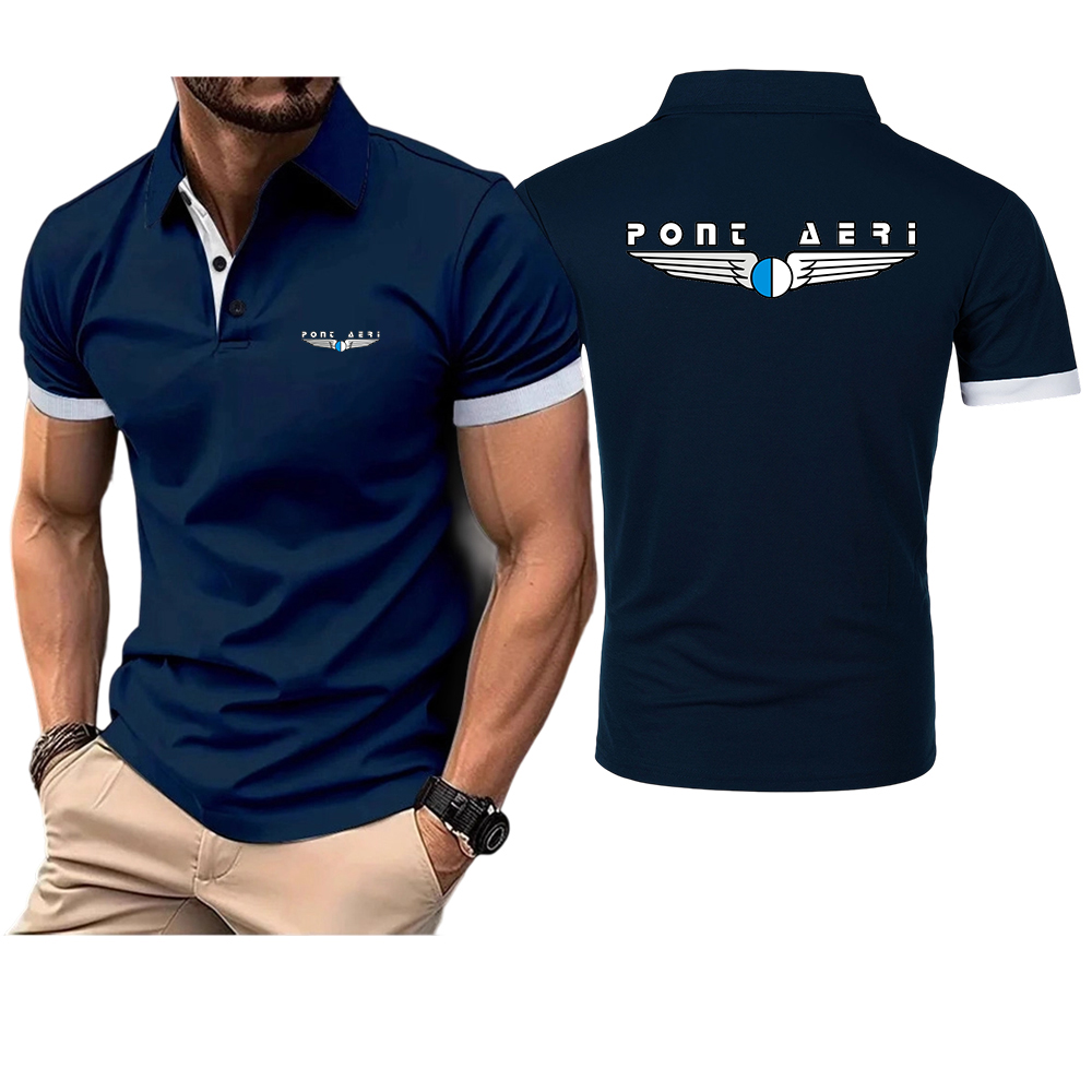 Disco Logo Pont Aeri CH Men's  - Polo Shirt Pique บทวิจารณ์และราคา