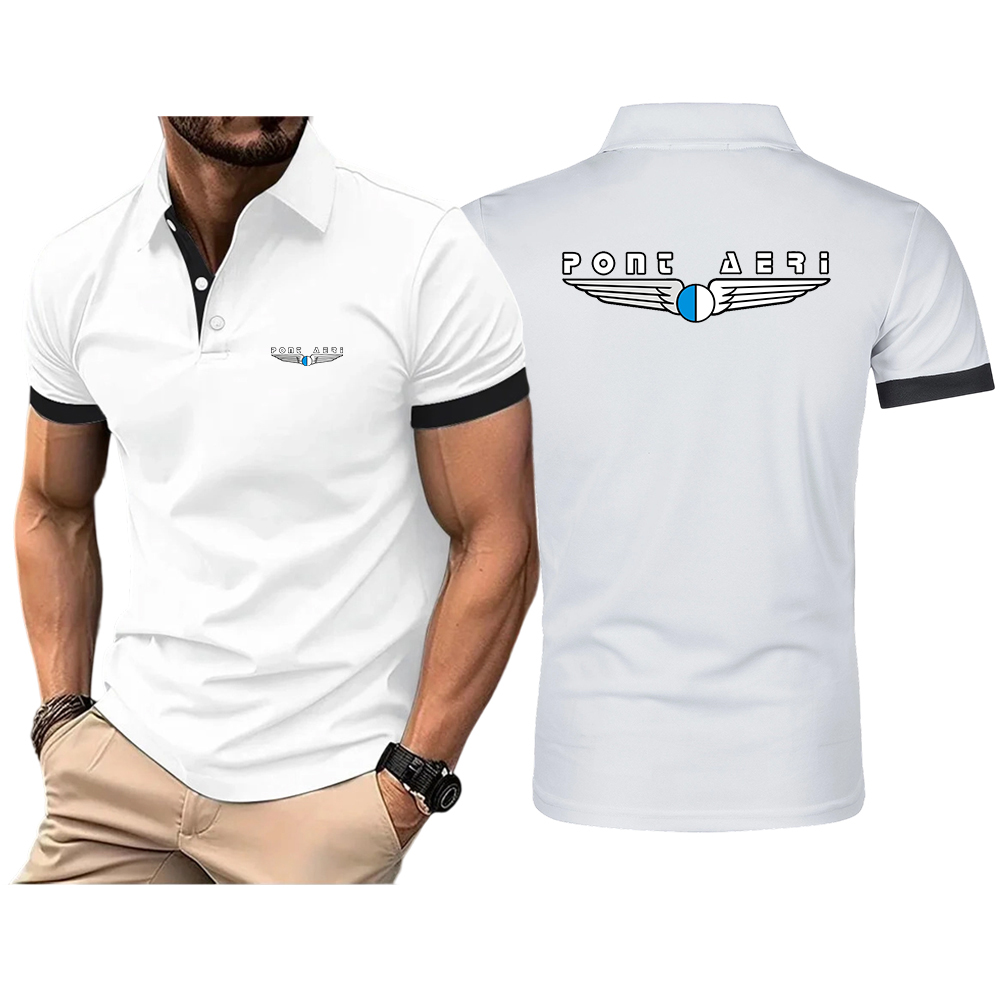 Disco Logo Pont Aeri CH Men's  - Polo Shirt Pique บทวิจารณ์และราคา
