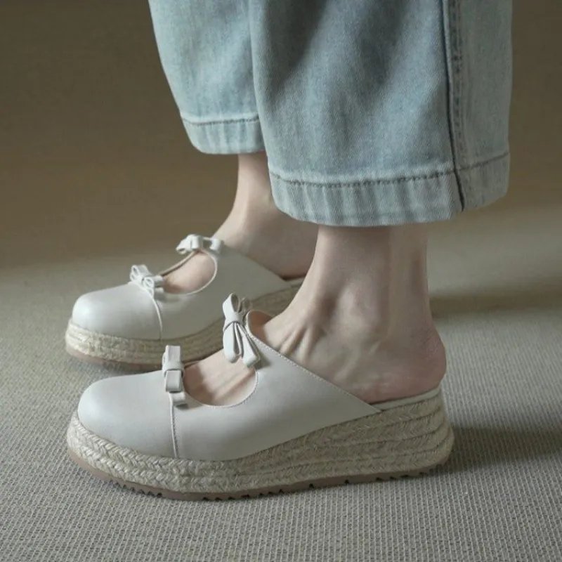 Metallic Mary Jane Mules for W - Espadrille Slip On บทวิจารณ์และราคา