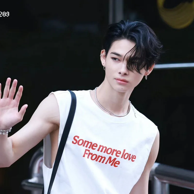 ENHYPENS Short Sleeve T-shirt  - Tee Graphic Print บทวิจารณ์และราคา