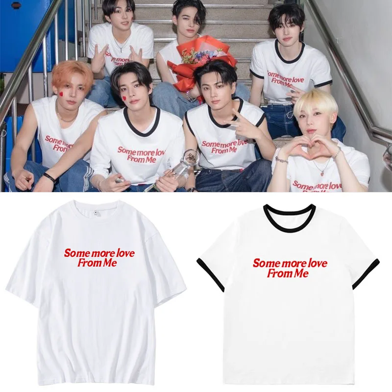 ENHYPENS Short Sleeve T-shirt  - Tee Graphic Print บทวิจารณ์และราคา